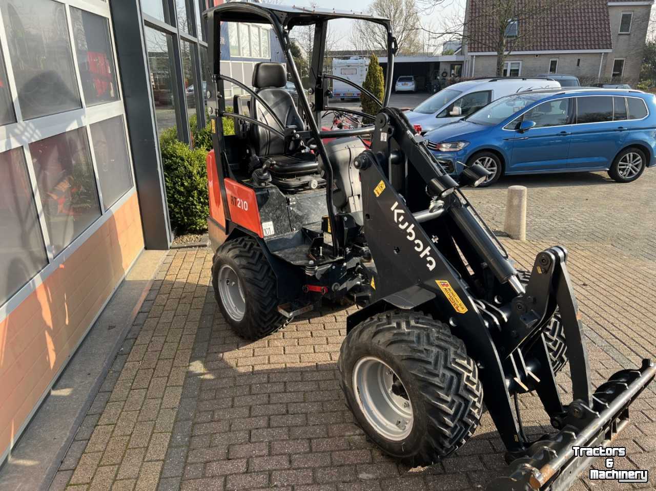 Wheelloader Kubota RT210, mini loader, shovel