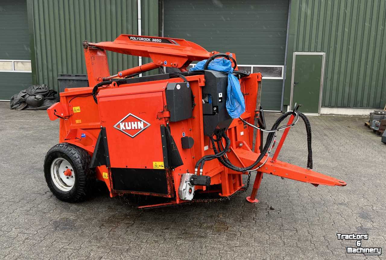 Silage grab-cutter wagon Kuhn Polycrock 3850 voermachines