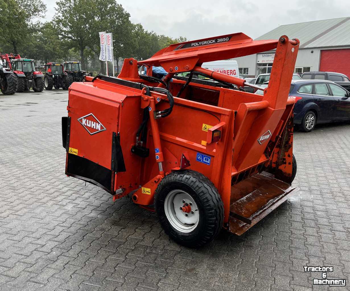 Silage grab-cutter wagon Kuhn Polycrock 3850 voermachines