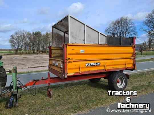 Dumptrailer Peecon Snipperopbouw peecon KW4000