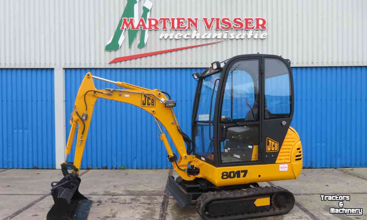 Mini-Excavator JCB 8017 Mini-kraan