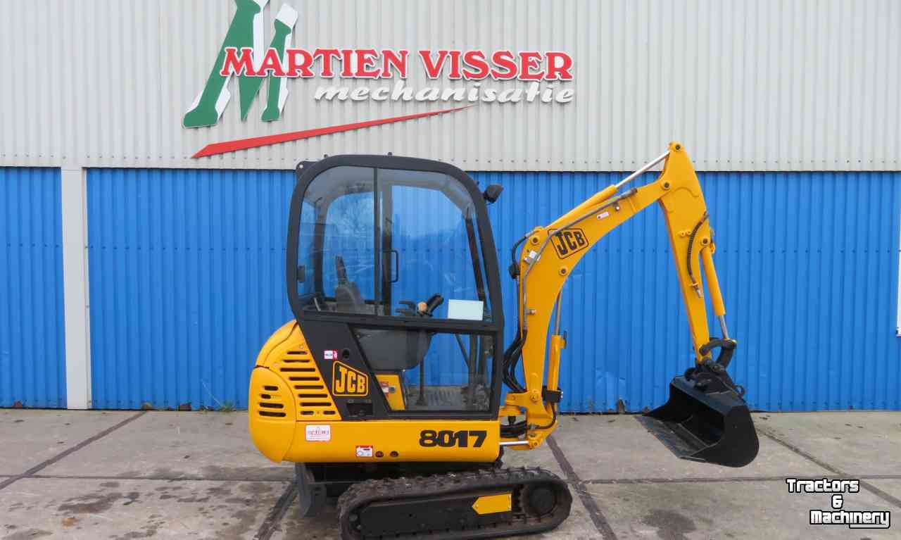 Mini-Excavator JCB 8017 Mini-kraan