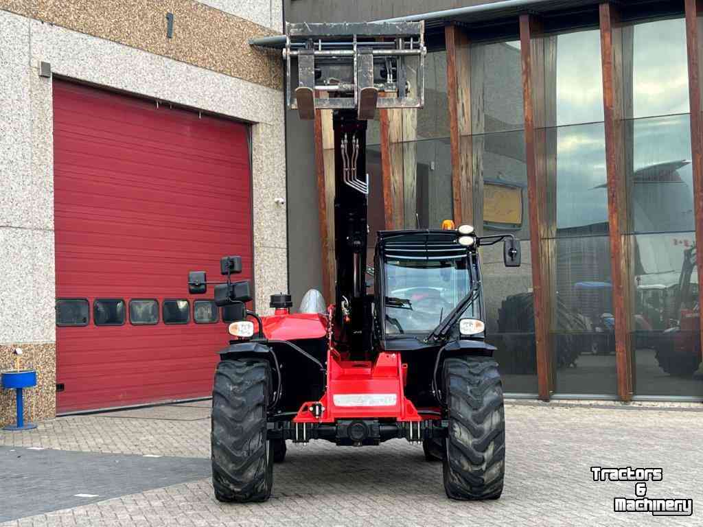 Telehandler Manitou MLT 635-130ps+ Primium Airco Hydr trailerrem palletvork