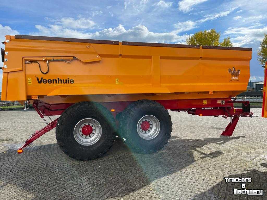 Dumptrailer Veenhuis Jan Veenhuis JVK 19.000 kipper