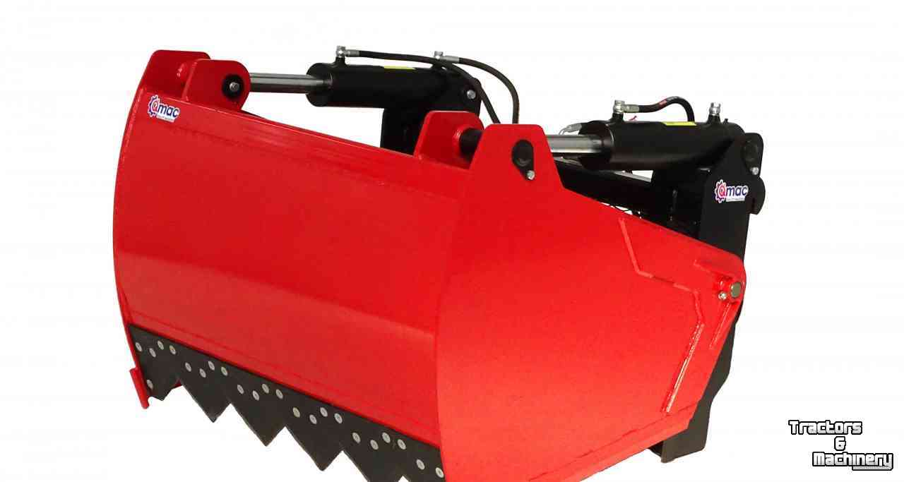 Silage cutting bucket Qmac Kuilhapper 160 met geschroefde tand