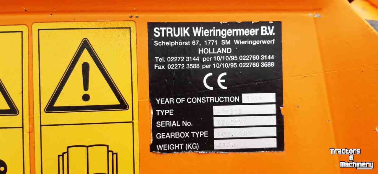 Rotary Hiller Struik 4RF315