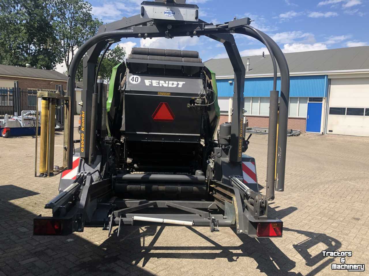 Balers Fendt Fendt Rotana 160 v Extra variabele pers in Goweill frame