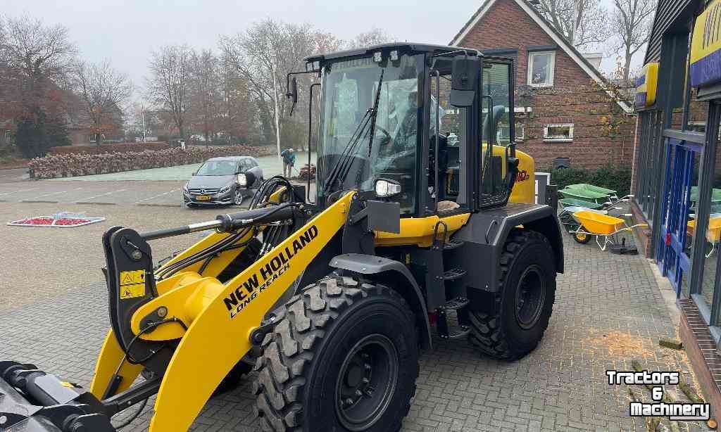 Wheelloader New Holland W 110 D Long Reach Shovel Wiellader Ex Demo