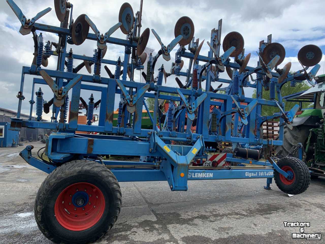 Disc harrow Lemken Gigant 10 S/ 800 Rubin