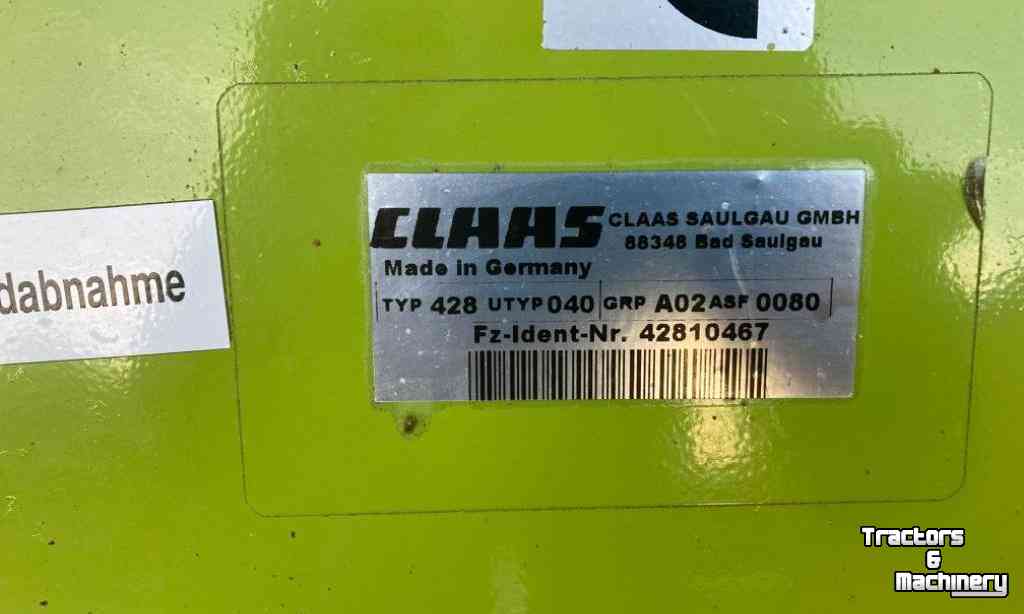 Pick-up Claas PU 300 HD