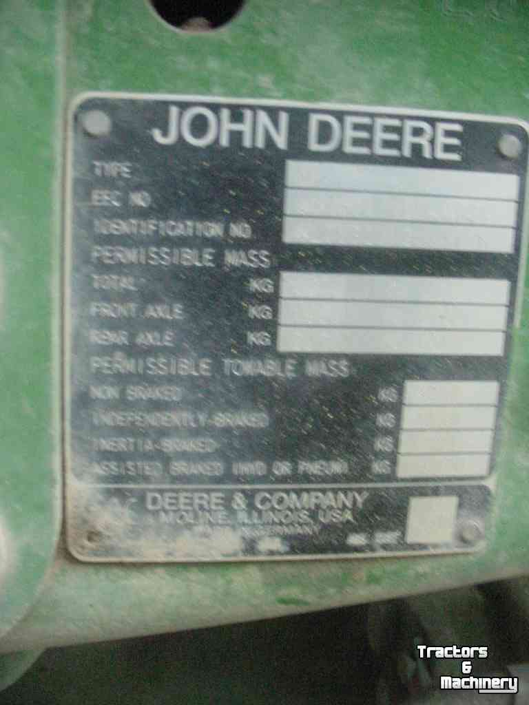 Tractors John Deere 6320 Premium