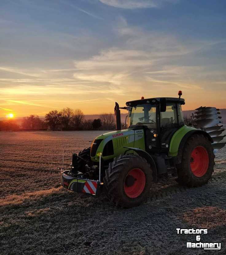 Front-bumper Claas trekkerbumper + frontgewicht  (tractorbumper / Unterfahrschutz)