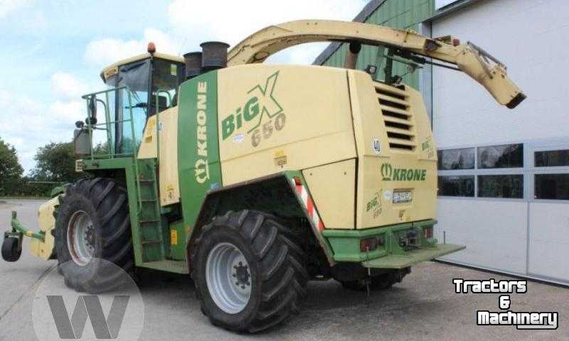 Forage-harvester Krone Big X 650 Allrad Feldhäcksler 4wd Forage Harvester