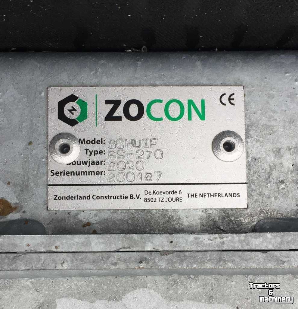 Rubber yard scraper Zocon RS 270 Diversen machines