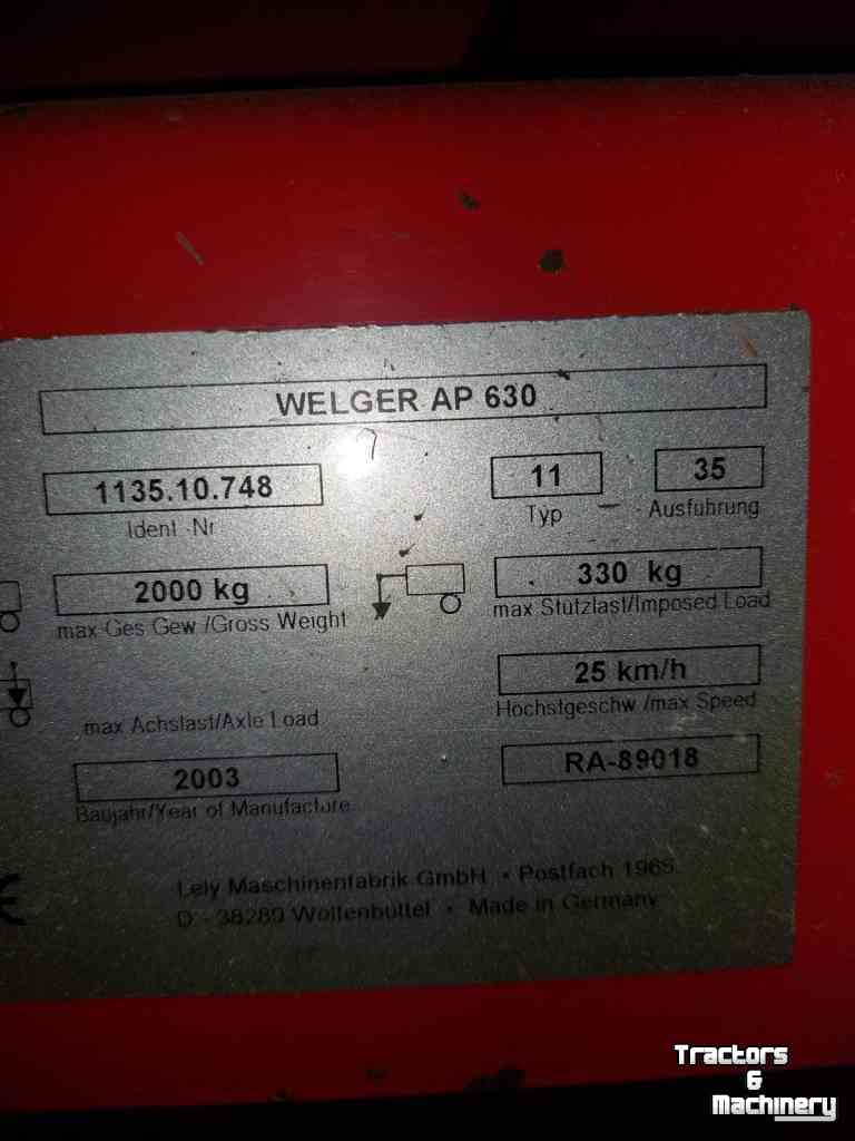 Balers Welger AP 630