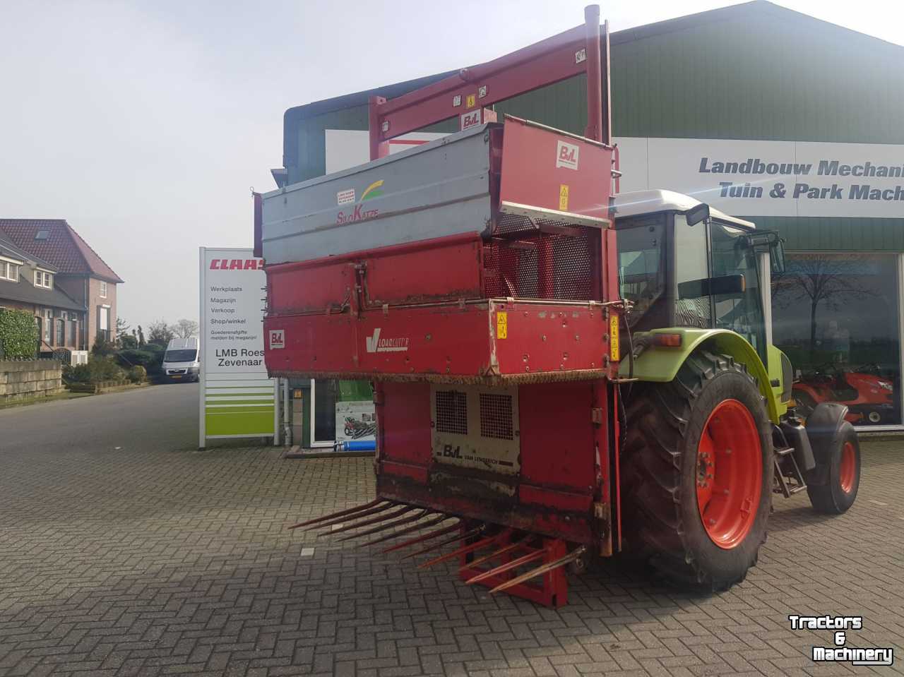 Silage block-cutter BVL U snijder Topstar 195 Katze bovenlosser