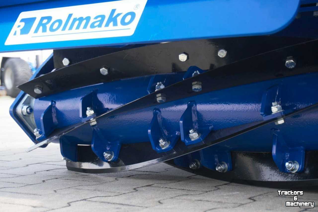 Green Manure Roller / Crimper Rolmako Dubbel Spiraal  pro-cut messenrol snijrol