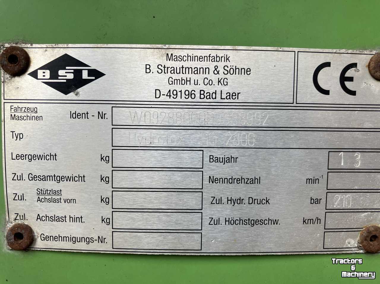 Silage block-cutter Strautmann hydrofox HQ 2800