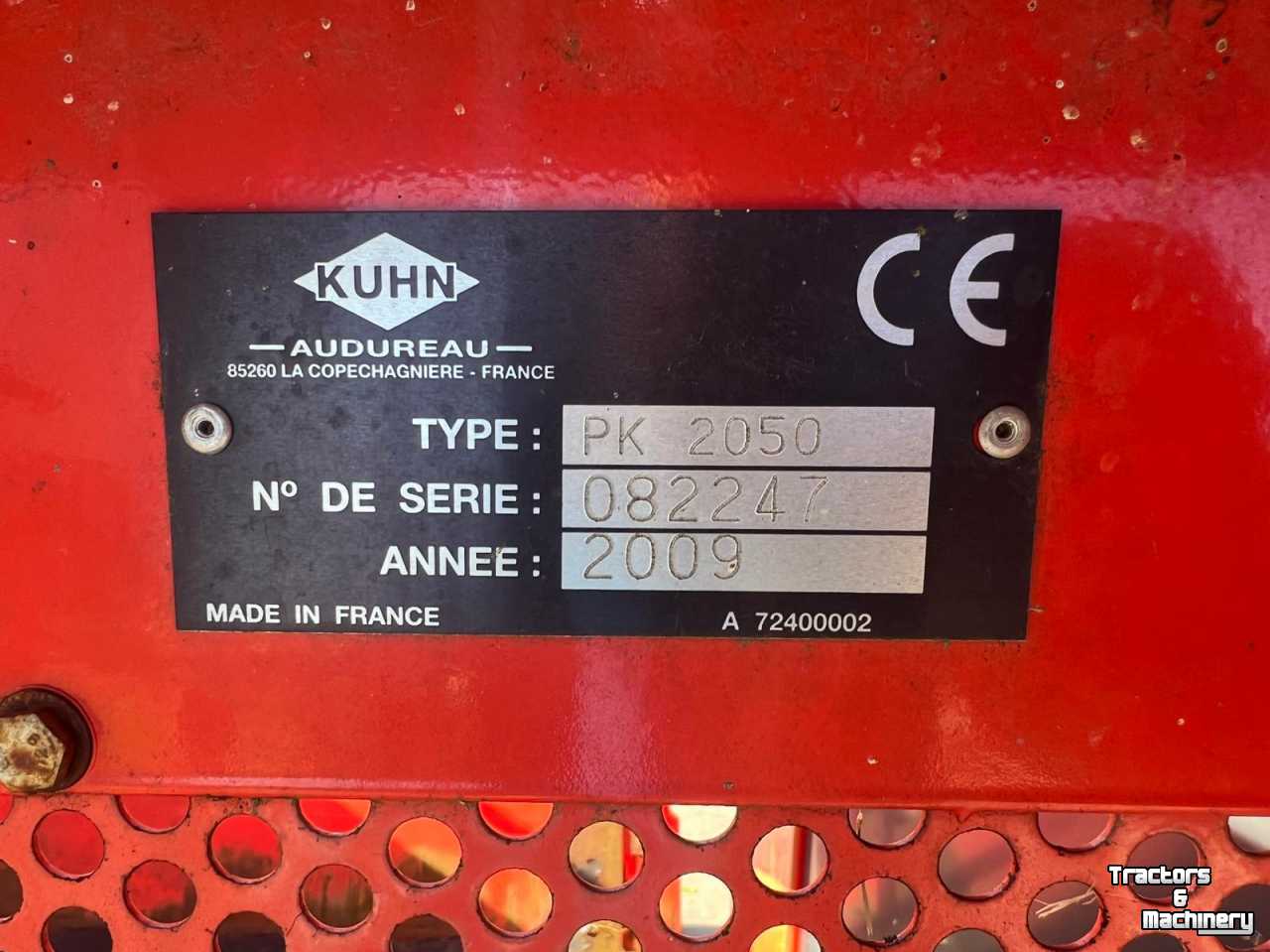 Silage grab-cutter Kuhn Polycrok 2050