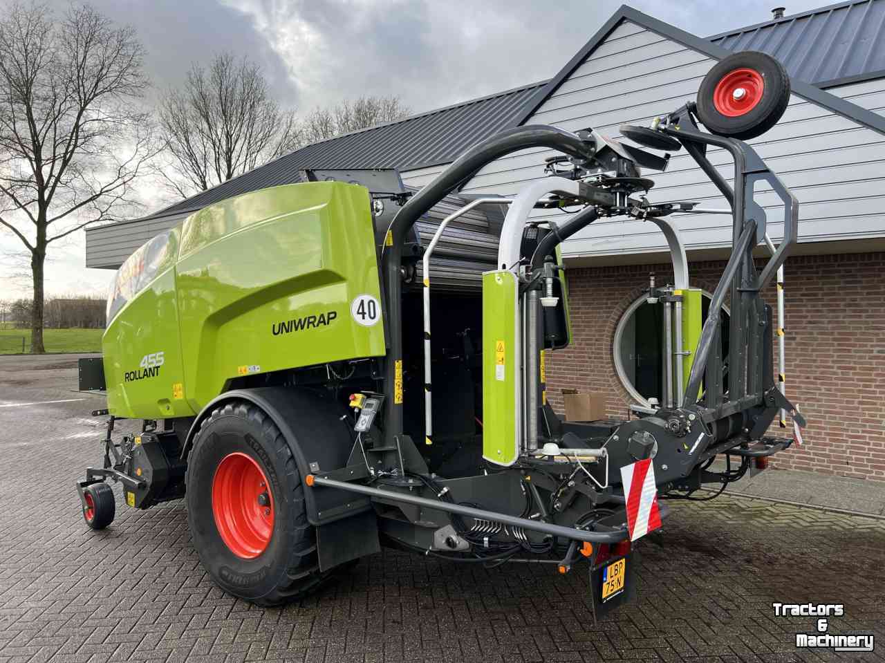 Balers Claas Rollant 455 RC Uniwrap