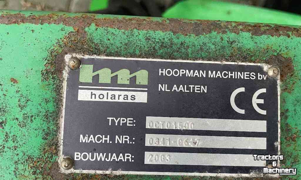 Feed sweeper wheel Holaras Voerveegband