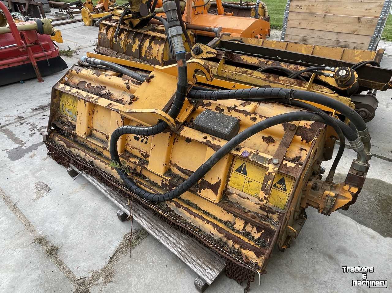 Flail mower Herder KMU 180 klepelmaaier