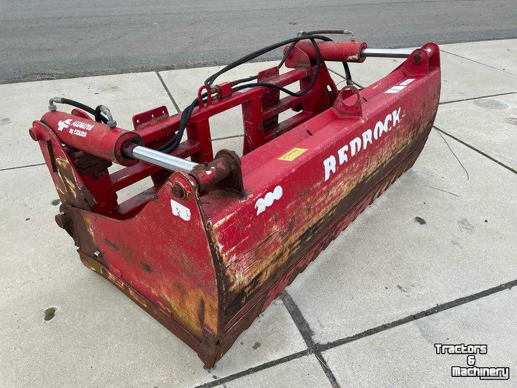 Silage cutting bucket Redrock Alligator