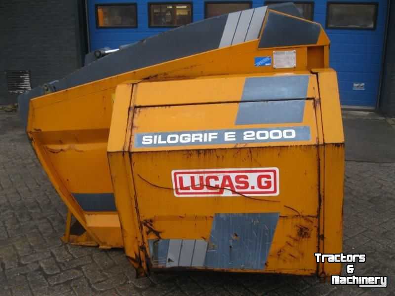 Silage spreader Lucas Silogriff E2000