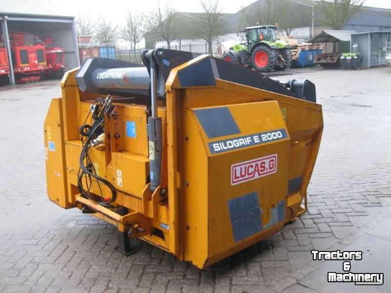 Silage spreader Lucas Silogriff E2000