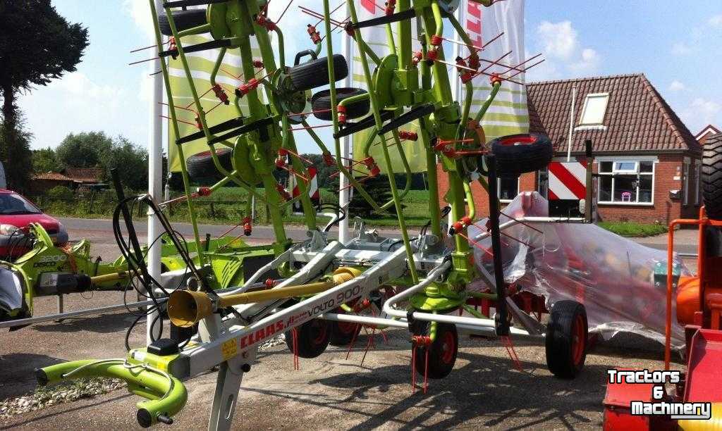 Tedder Claas Volto 900 T Schudder Nieuw