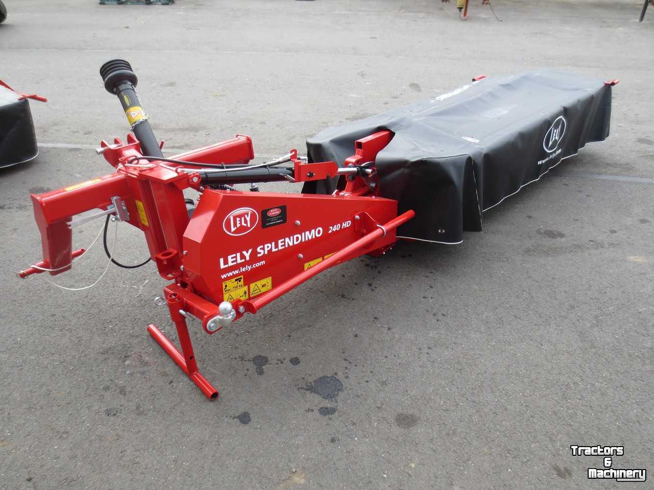 Mower Lely Splendimo 240F HD / 280F HD frontmaaier, wegberm