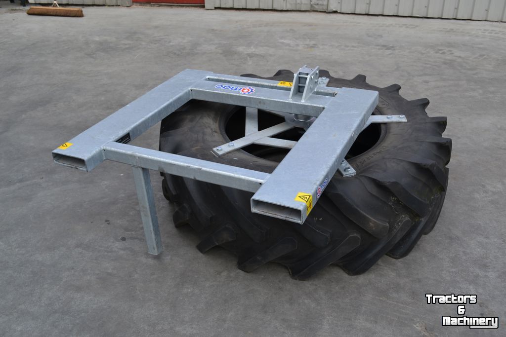 Feed sweeper wheel Qmac QM453060 Voerbandveger / Voerveegband 