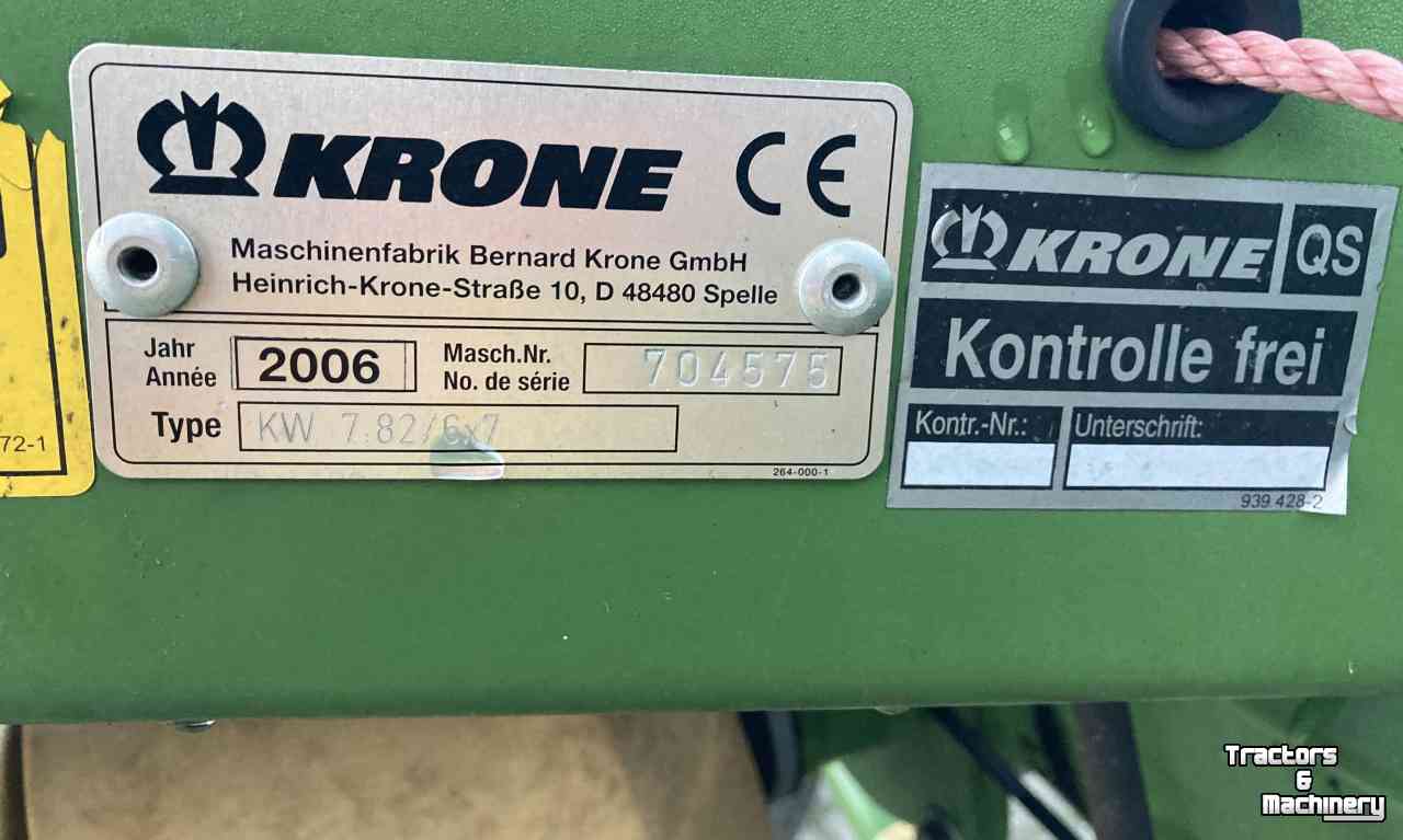 Tedder Krone KW 7.82