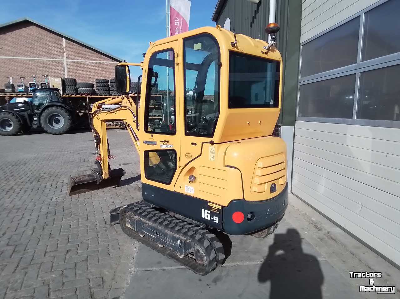 Mini-Excavator Hyundai R16-9 Minigraver