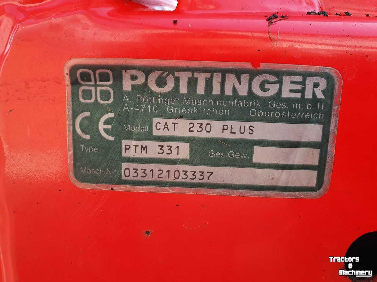 Mower Pottinger Pottinger trommelmaaier cat 230 plus PTM331