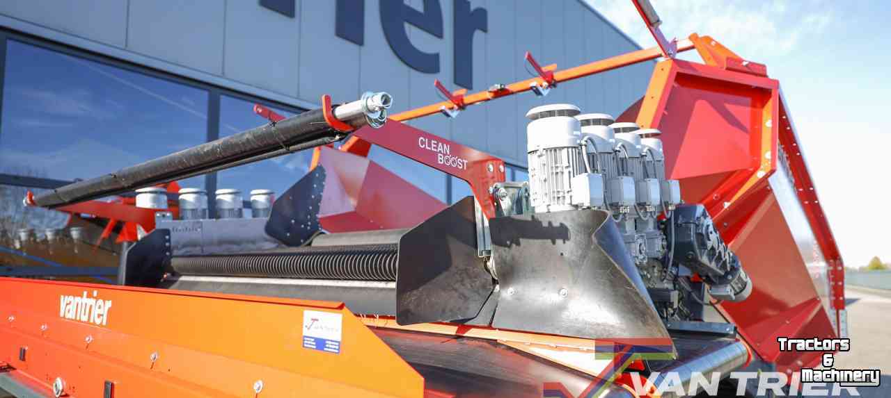 Receiving hopper Miedema MH 240 Stortbak met Cleanboost