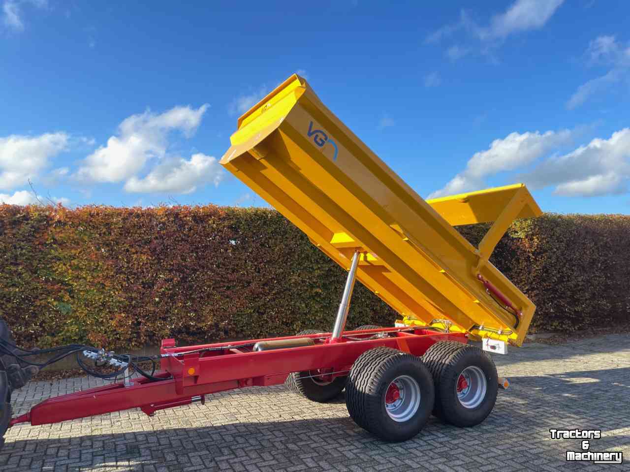 Dumptrailer VGM ZK10 luchtgeremd