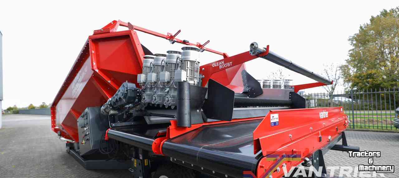 Receiving hopper Miedema MH241 met Cleanboost Stortbak / Stortbunker