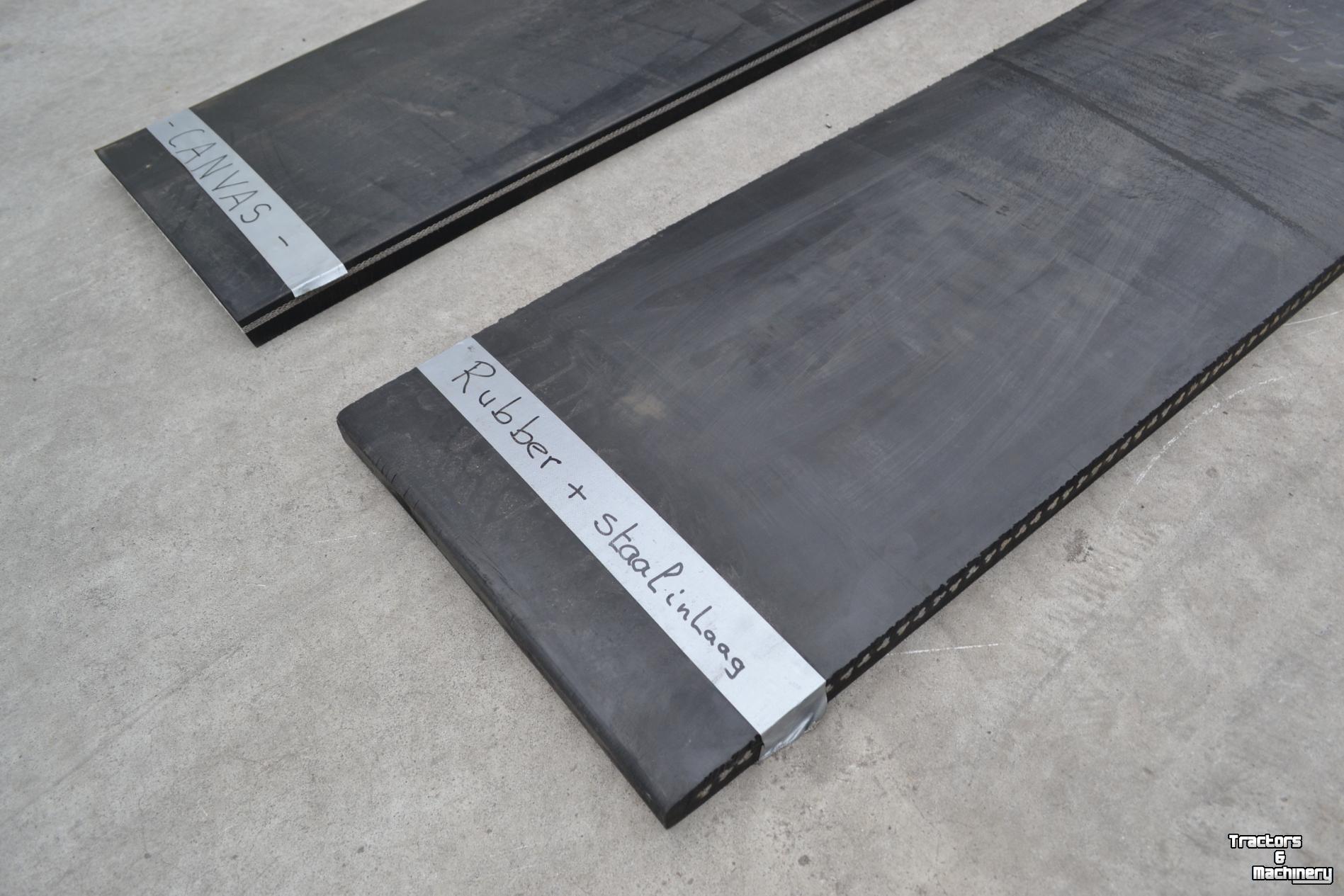 Rubber yard scraper Qmac RSMC270 CANVAS rubbermat met koordlaag 270 cm