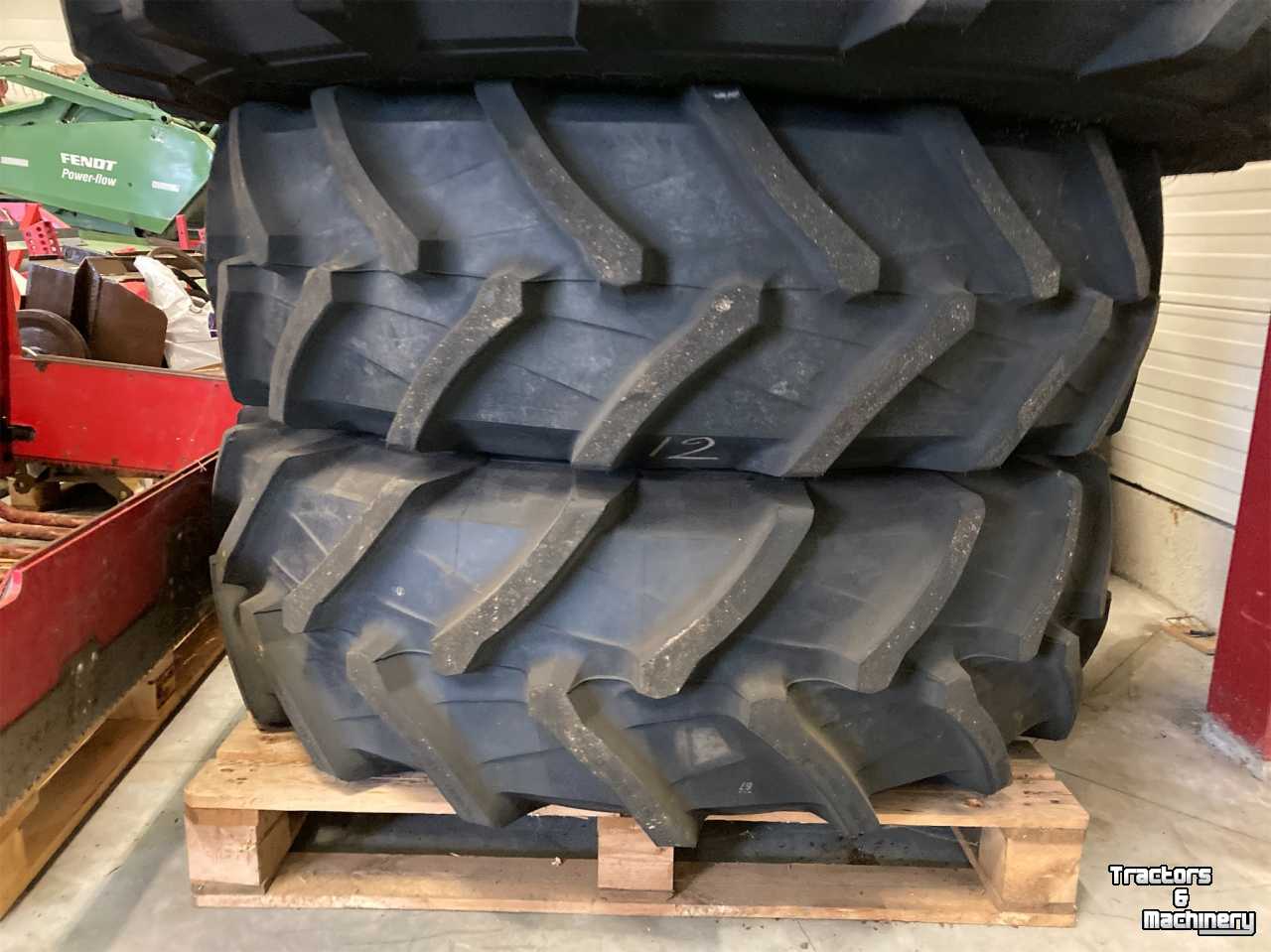 Wheels, Tyres, Rims & Dual spacers Trelleborg 420/85R30