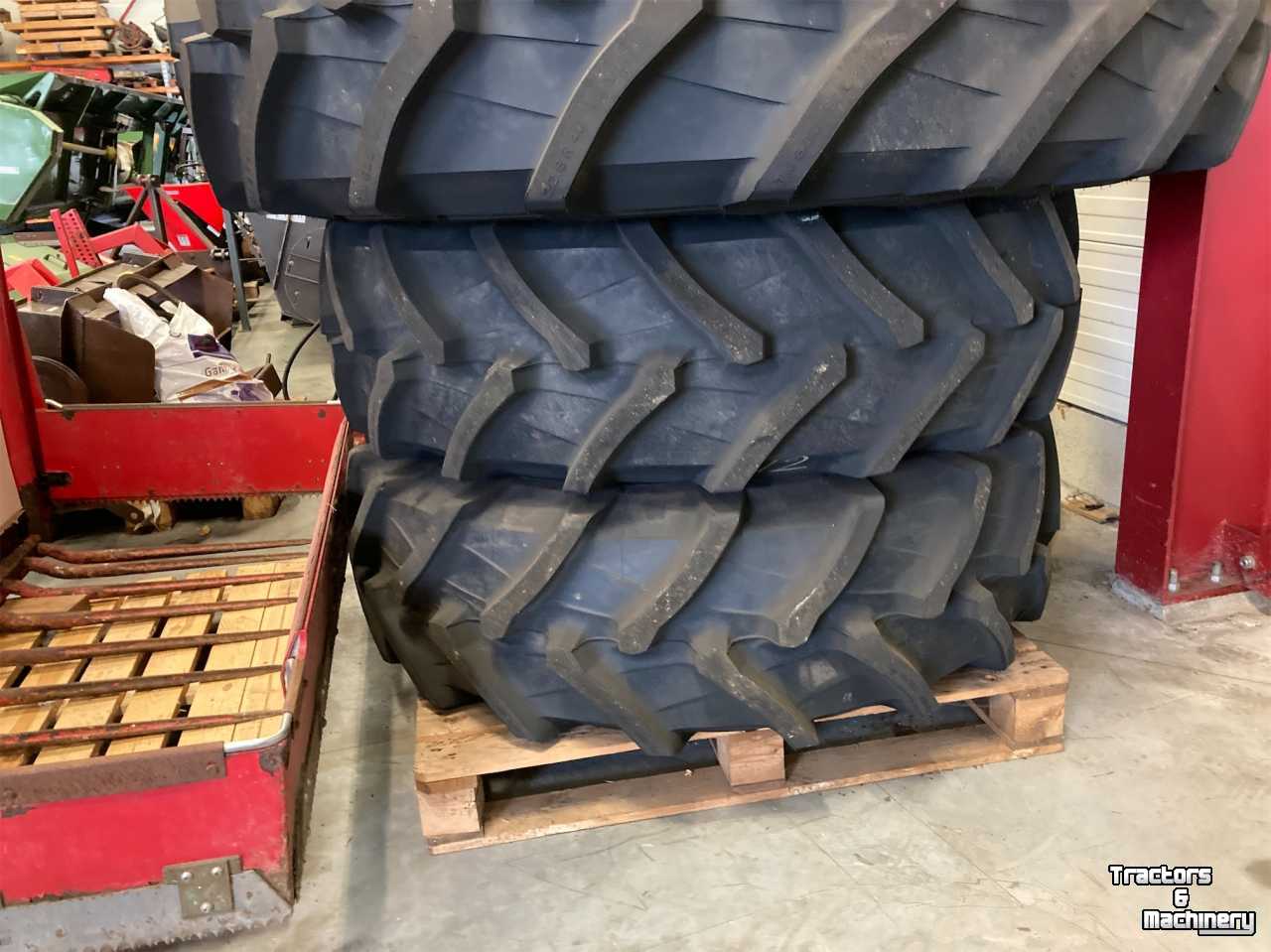 Wheels, Tyres, Rims & Dual spacers Trelleborg 420/85R30