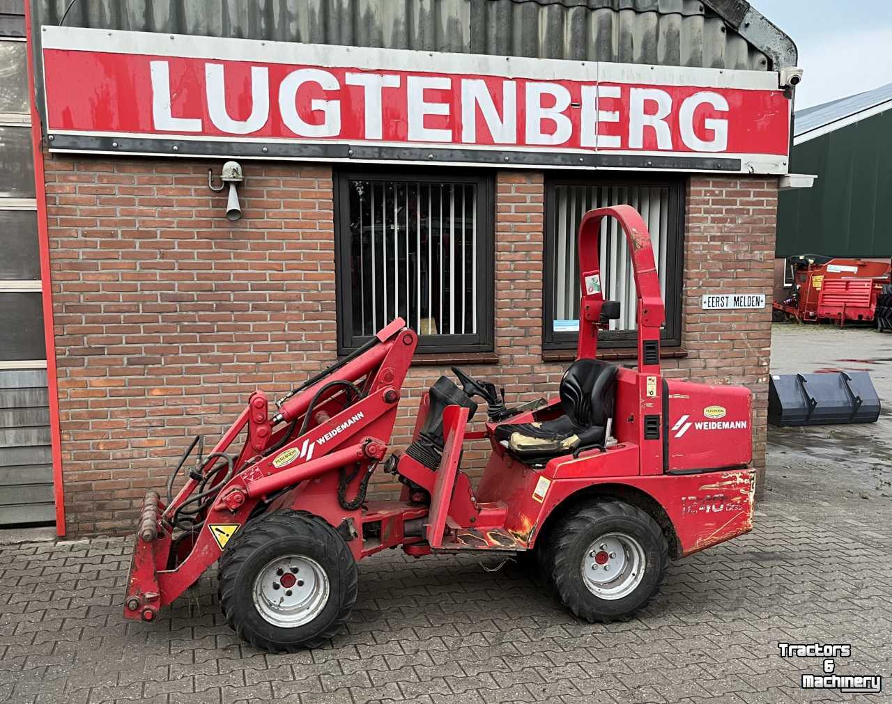 Wheelloader Weidemann 1240 CX LP Minishovel