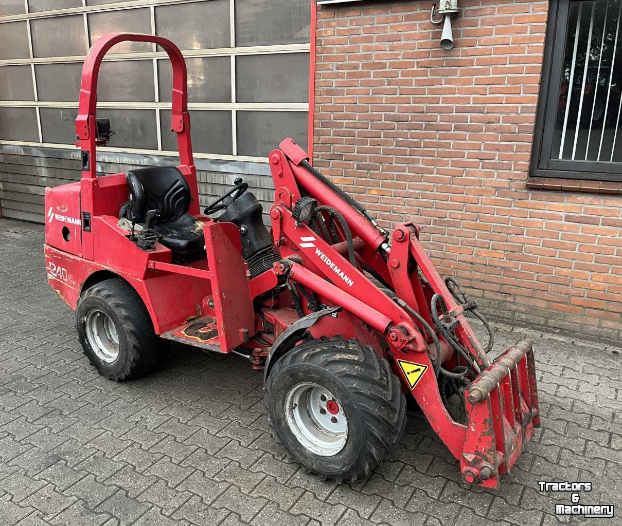 Wheelloader Weidemann 1240 CX LP Minishovel