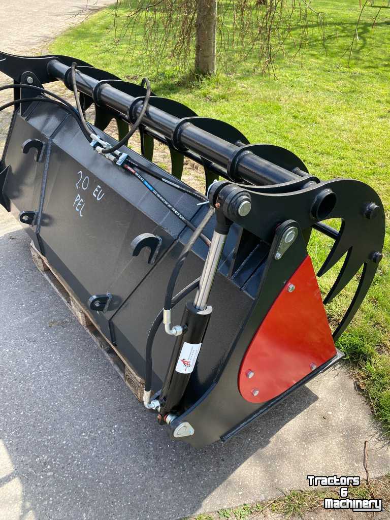 Silage grab-cutter  Silagegrijper euro NIEUW 2 meter voorladerbak 870 liter silage grijper