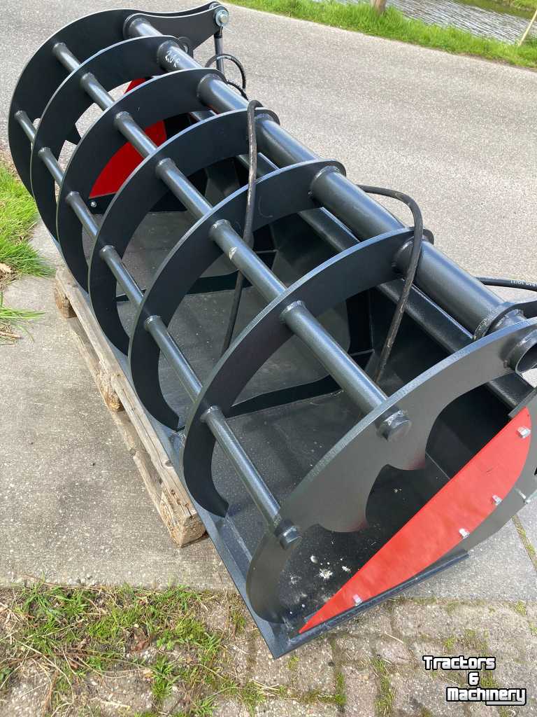 Silage grab-cutter  Silagegrijper euro NIEUW 2 meter voorladerbak 870 liter silage grijper