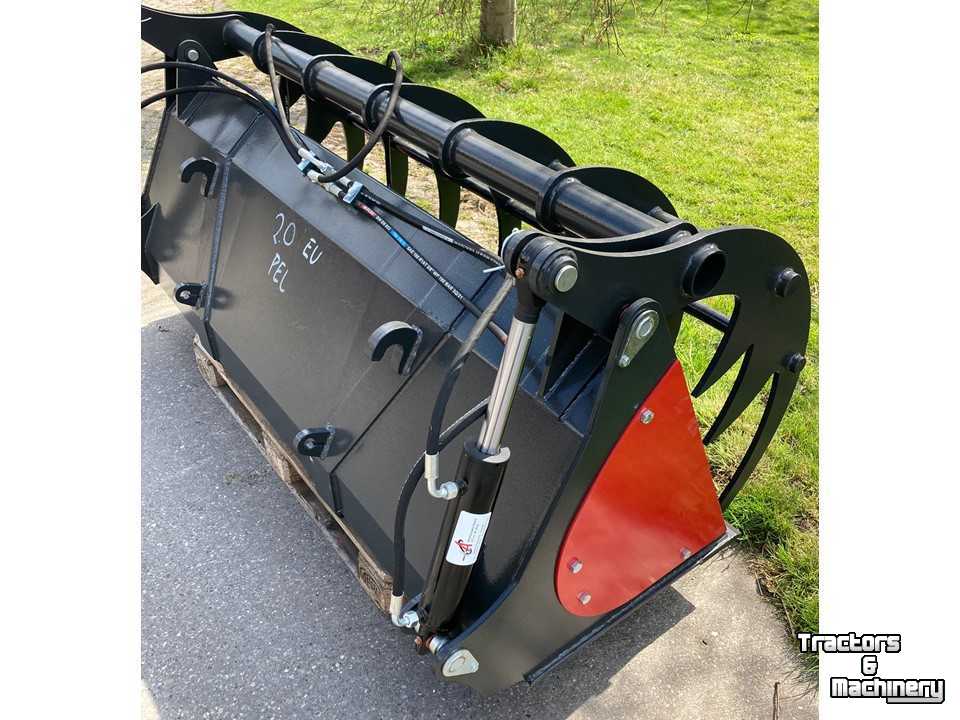 Silage grab-cutter  Silagegrijper euro NIEUW 2 meter voorladerbak 870 liter silage grijper