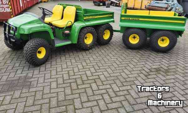 UTV / Gator John Deere Gator 6x4 Diesel met aanhanger