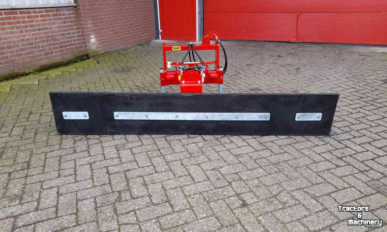 Rubber yard scraper Kemp RVSABM2544 Rubberschuif / Erfschuif / Mestschuif / Modderschuif