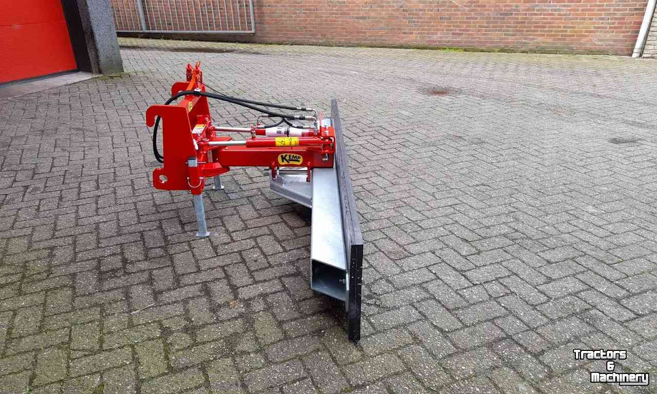 Rubber yard scraper Kemp RVSABM2544 Rubberschuif / Erfschuif / Mestschuif / Modderschuif