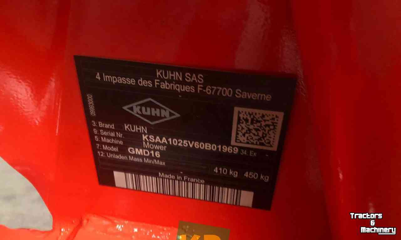 Mower Kuhn GMD 16